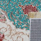 Gépi selyem szőnyeg SILKEN 70x110 akril török szőnyeg