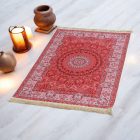 Gépi selyem szőnyeg SILKEN 70x110 akril török szőnyeg