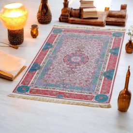 Gépi selyem szőnyeg SILKEN 70x110 akril török szőnyeg