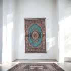 Gépi selyem szőnyeg SILKEN 70x110 akril török szőnyeg