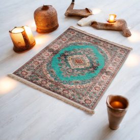 Gépi selyem szőnyeg SILKEN 70x110 akril török szőnyeg