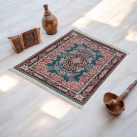 Gépi selyem szőnyeg SILKEN 70x110 akril török szőnyeg