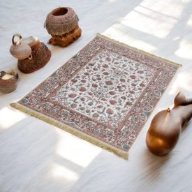 Gépi selyem szőnyeg SILKEN 70x110 akril török szőnyeg