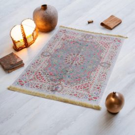 Gépi selyem szőnyeg SILKEN 70x110 akril török szőnyeg