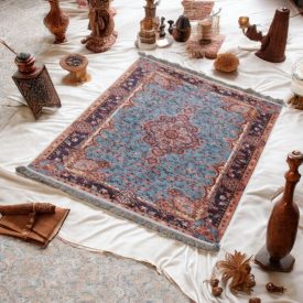 Gépi selyem szőnyeg SILKEN 70x110 akril török szőnyeg