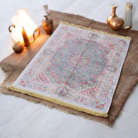 Gépi selyem szőnyeg SILKEN 70x110 akril török szőnyeg