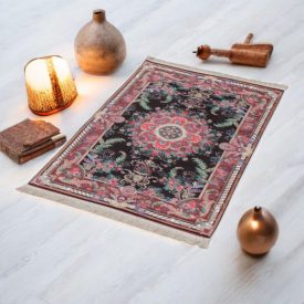 Gépi selyem szőnyeg SILKEN 70x110 akril török szőnyeg