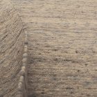 Vastag gyapjú szőnyeg 170x187 egyszínű nappali szőnyeg