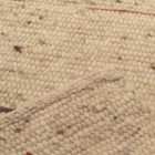 Vastag gyapjú szőnyeg 60x105 egyszínű nappali szőnyeg