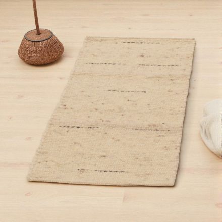 Vastag gyapjú szőnyeg 60x108 egyszínű nappali szőnyeg