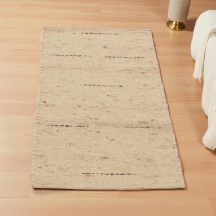 Vastag gyapjú szőnyeg 60x107 egyszínű nappali szőnyeg