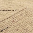 Vastag gyapjú szőnyeg 60x112 egyszínű nappali szőnyeg