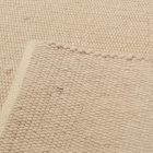 Gyapjú szőnyeg 132x141 vastag nappali szőnyeg