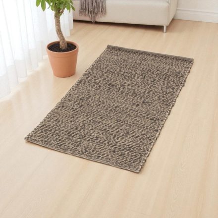 Vastag gyapjú szőnyeg 70x130 egyszínű nappali szőnyeg