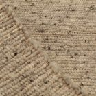 Vastag gyapjú szőnyeg szürke 160x250 modern gyapjú szőnyeg