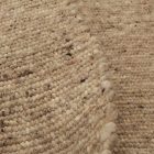 Vastag gyapjú szőnyeg szürke 160x250 egyszínű nappali szőnyeg