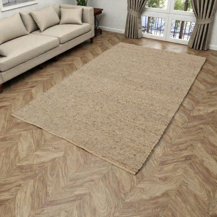 Vastag gyapjú szőnyeg 160x250 egyszínű szőnyeg a nappaliba