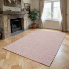 Vastag gyapjú szőnyeg szürke 250x350 nagyméretű nappali szőnyeg