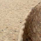 Vastag gyapjú szőnyeg 250x350 nagyméretű nappali szőnyeg