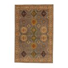 Kazak szőnyeg 198x298 kézi csomózású keleti szőnyeg