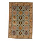 Kazak szőnyeg 196x295 kézi csomózású keleti szőnyeg