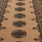 Futószőnyeg bézs Bokhara 244x78 kézi csomózású pakisztáni szőnyeg