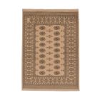 Pakisztáni szőnyeg bézs Bokhara 194x140 kézi csomózású szőnyeg