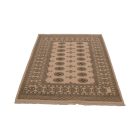 Pakisztáni szőnyeg bézs Bokhara 194x140 kézi csomózású szőnyeg