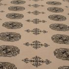 Pakisztáni szőnyeg bézs Bokhara 194x140 kézi csomózású szőnyeg