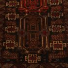 Belucs szőnyeg Mushwani 85x147 kézi csomózású nomád szőnyeg