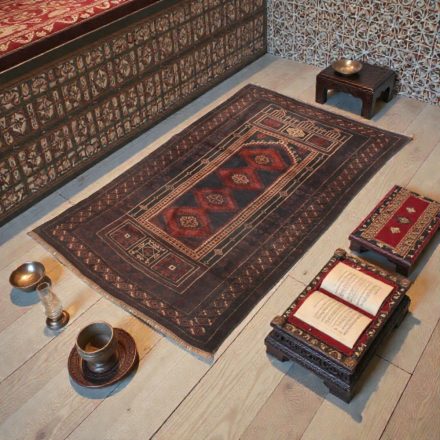 Imaszőnyeg Mushwani 85x135 kézi csomózású nomád szőnyeg