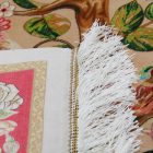 Selyem szőnyeg Életfa motívum bézs 100x150 iráni viszkóz selyem szőnyeg