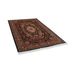 Selyem szőnyeg Nasrin kék 150x225 minőségi viszkóz selyem szőnyeg Iránból