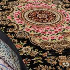 Selyem szőnyeg Nasrin kék 150x225 minőségi viszkóz selyem szőnyeg Iránból