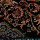 Selyem szőnyeg Nasrin kék 150x225 minőségi viszkóz selyem szőnyeg Iránból