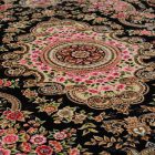 Selyem szőnyeg Nasrin kék 150x225 minőségi viszkóz selyem szőnyeg Iránból