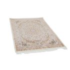 Selyem szőnyeg Helya cream 100x150 minőségi viszkóz selyem szőnyeg Iránból