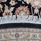 Kerek szőnyeg Isfahan 310x313 kézi csomózású iráni szőnyeg