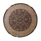 Kerek szőnyeg Isfahan 310x313 kézi csomózású perzsa szőnyeg