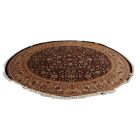 Kerek szőnyeg Isfahan 310x313 kézi csomózású perzsa szőnyeg