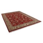 Perzsa szőnyeg Isfahan 214x312 kézi csomózású iráni szőnyeg a nappaliba