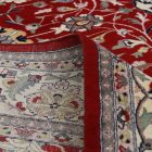 Perzsa szőnyeg Isfahan 214x312 kézi csomózású iráni szőnyeg a nappaliba