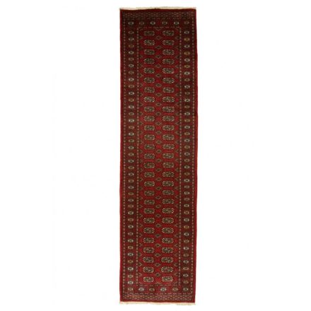 Futószőnyeg bordó Bokhara 80x306 kézi gyapjú szőnyeg