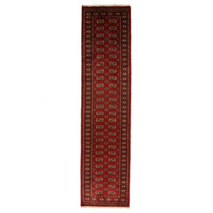 Futószőnyeg bordó Bokhara 78x313 kézi gyapjú szőnyeg