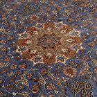 Selyem szőnyeg Mojan világoskék 150x225 viszkóz selyem perzsa szőnyeg