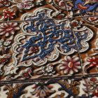 Selyem szőnyeg Mojan világoskék 150x225 viszkóz selyem perzsa szőnyeg