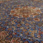 Selyem szőnyeg Mojan világoskék 150x225 viszkóz selyem perzsa szőnyeg