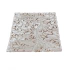 Modern szőnyeg bézs barna MERO 60x90 gépi modern szőnyeg nappaliba vagy hálószobába