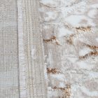 Modern szőnyeg bézs barna MERO 60x90 gépi modern szőnyeg nappaliba vagy hálószobába