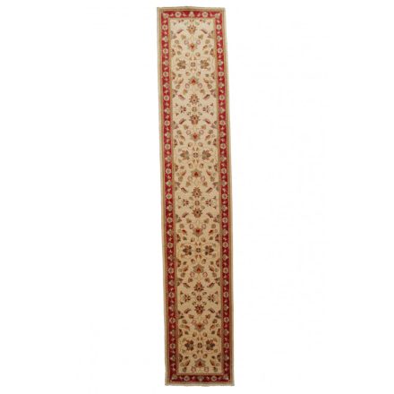 Ziegler perzsa szőnyeg bézs-piros 80x444 kézi gyapjú szőnyeg